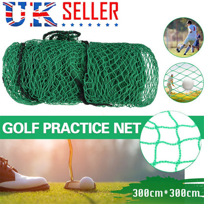 The Iron-Curtain: Heavy-Duty 300cm x 300cm Impact Netting